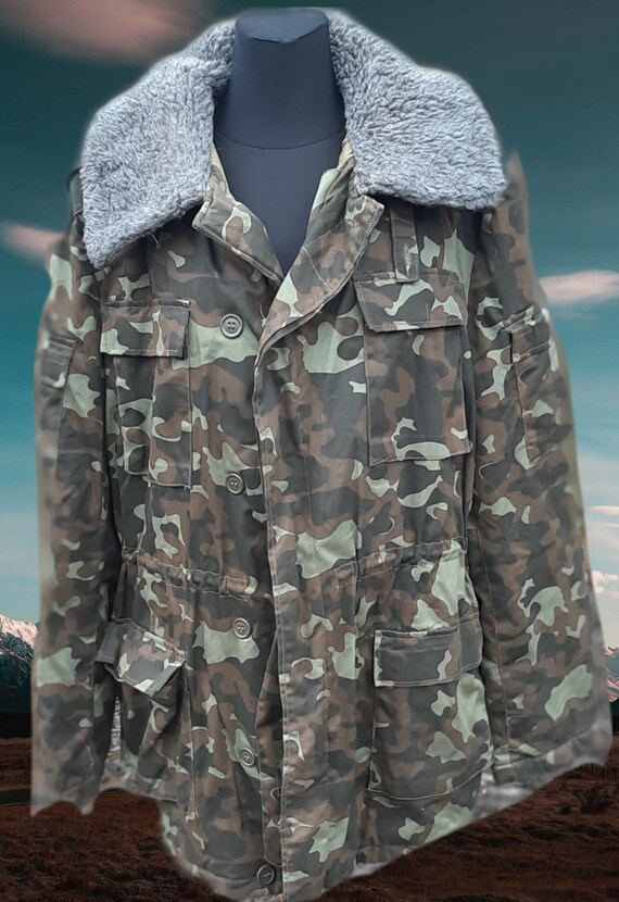 Russian winter camouflage jacket VSR-84