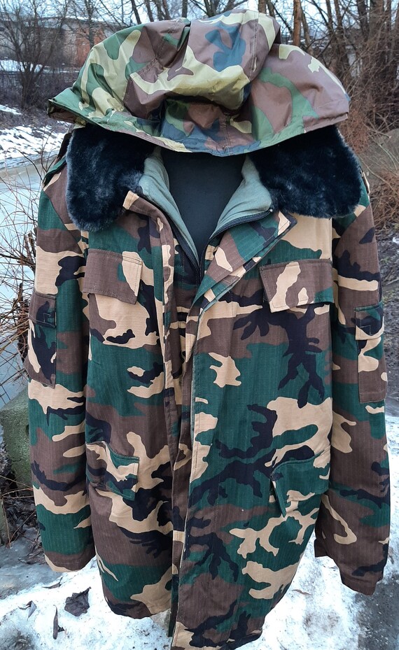 Invierno militar chaqueta del ejército ruso | Etsy México