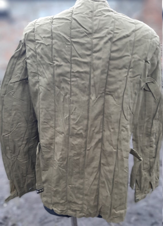 Soviet military jacket Telogreika FUFAIKA Ukraine… - image 8