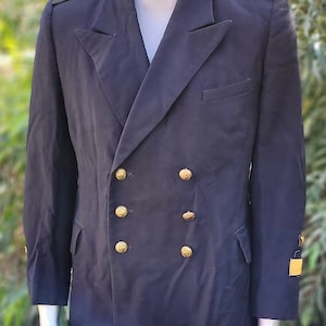 Vintage military tunic captain first rank Navy USSR