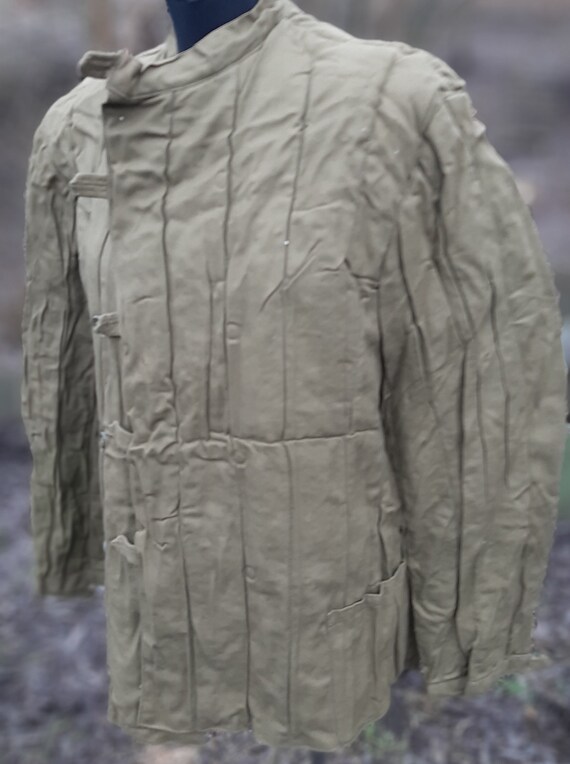 Soviet military jacket Telogreika FUFAIKA Ukraine… - image 4