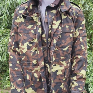 Military winter camouflage jacket army of Ukraine