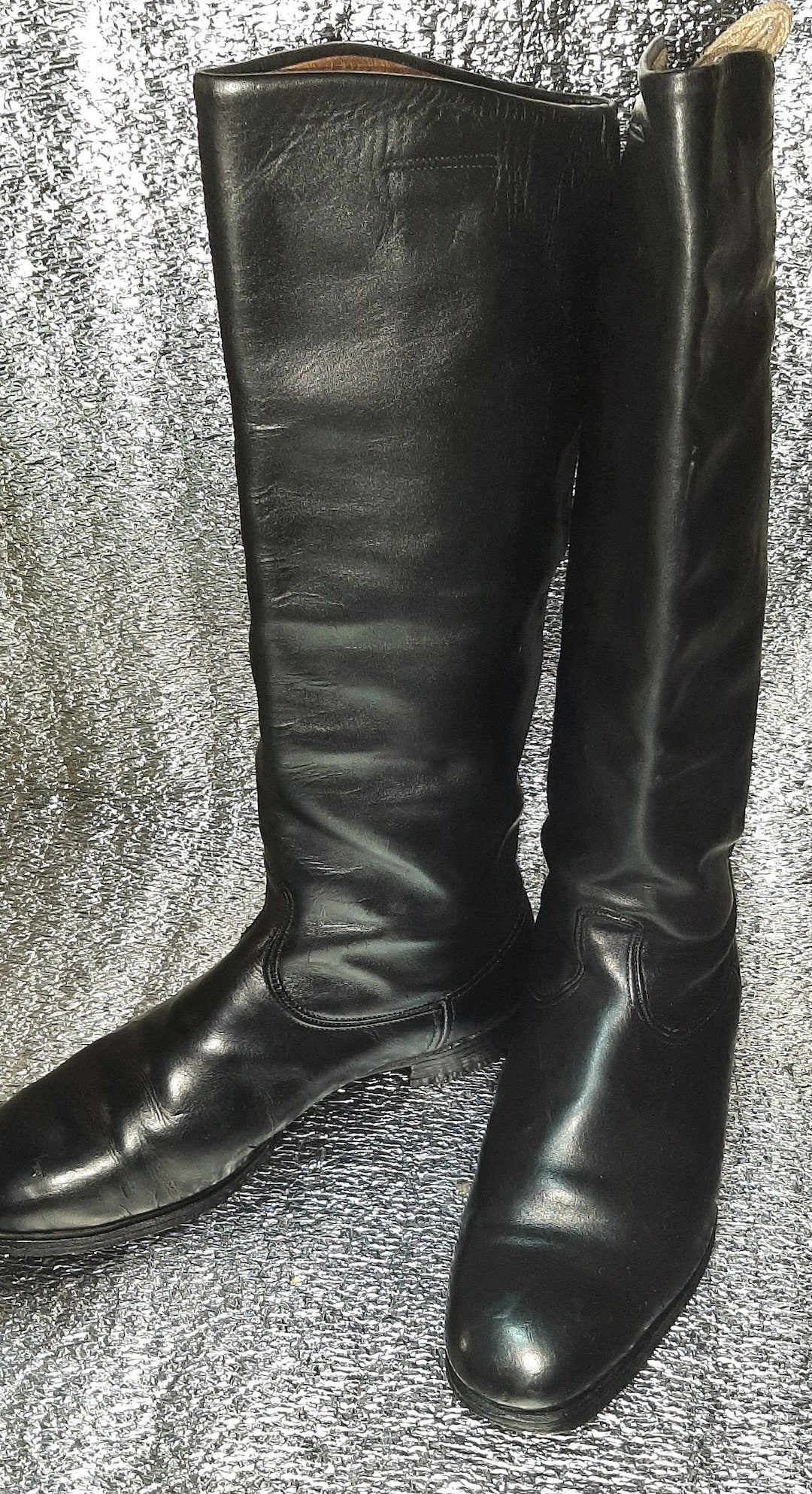 Soviet Military Leather Chrome Boots Highest Command Personnel USSR - Etsy