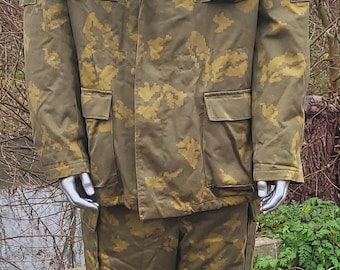 60s 【East Germany Army Blumentarn Camo】 East German Blumentarn Camo Collar Tunic 1960s - Etsy