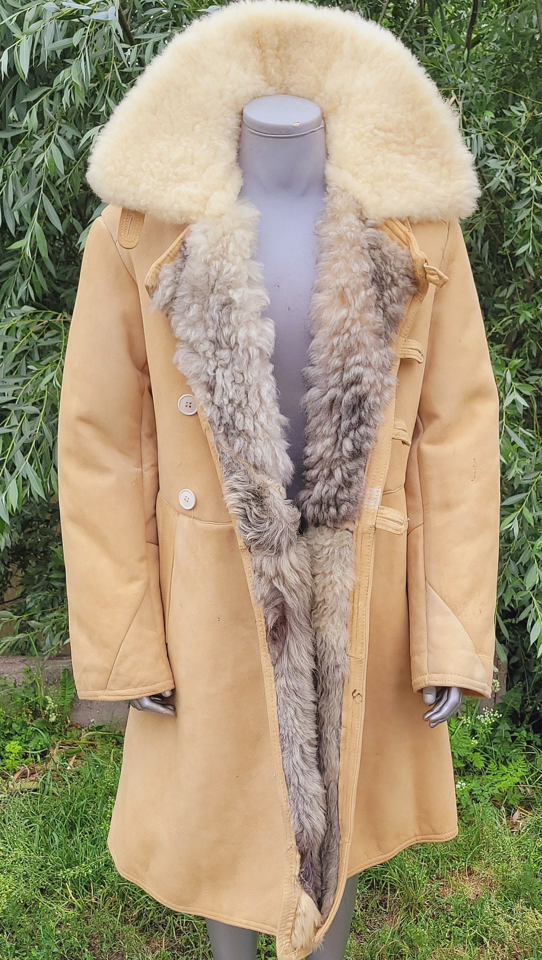 Soviet sheepskin coat shop