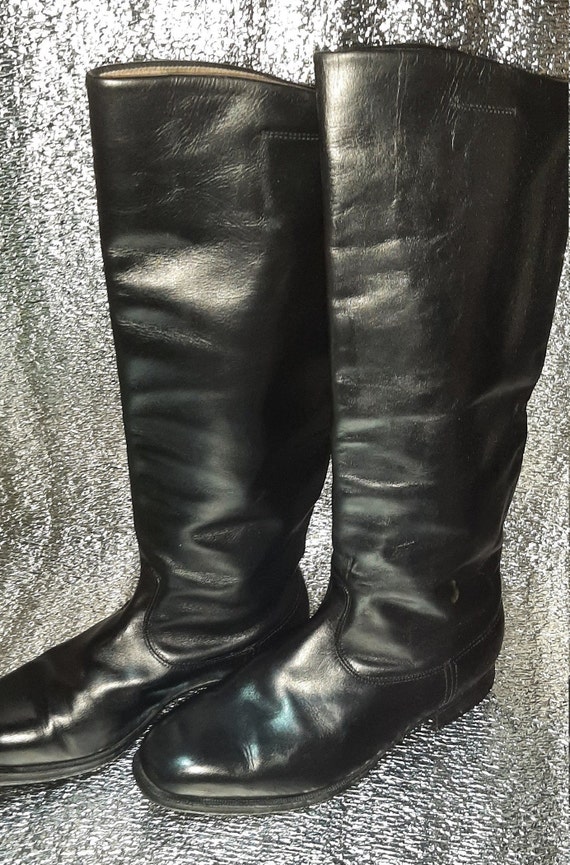 Vintage riding army boots - Gem