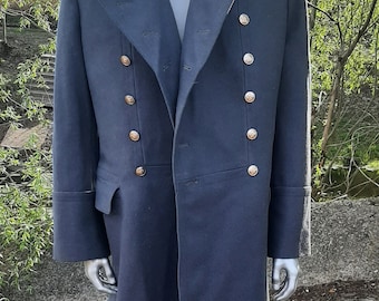 Military Officer's winter woolen coat for parade USSR Air Force