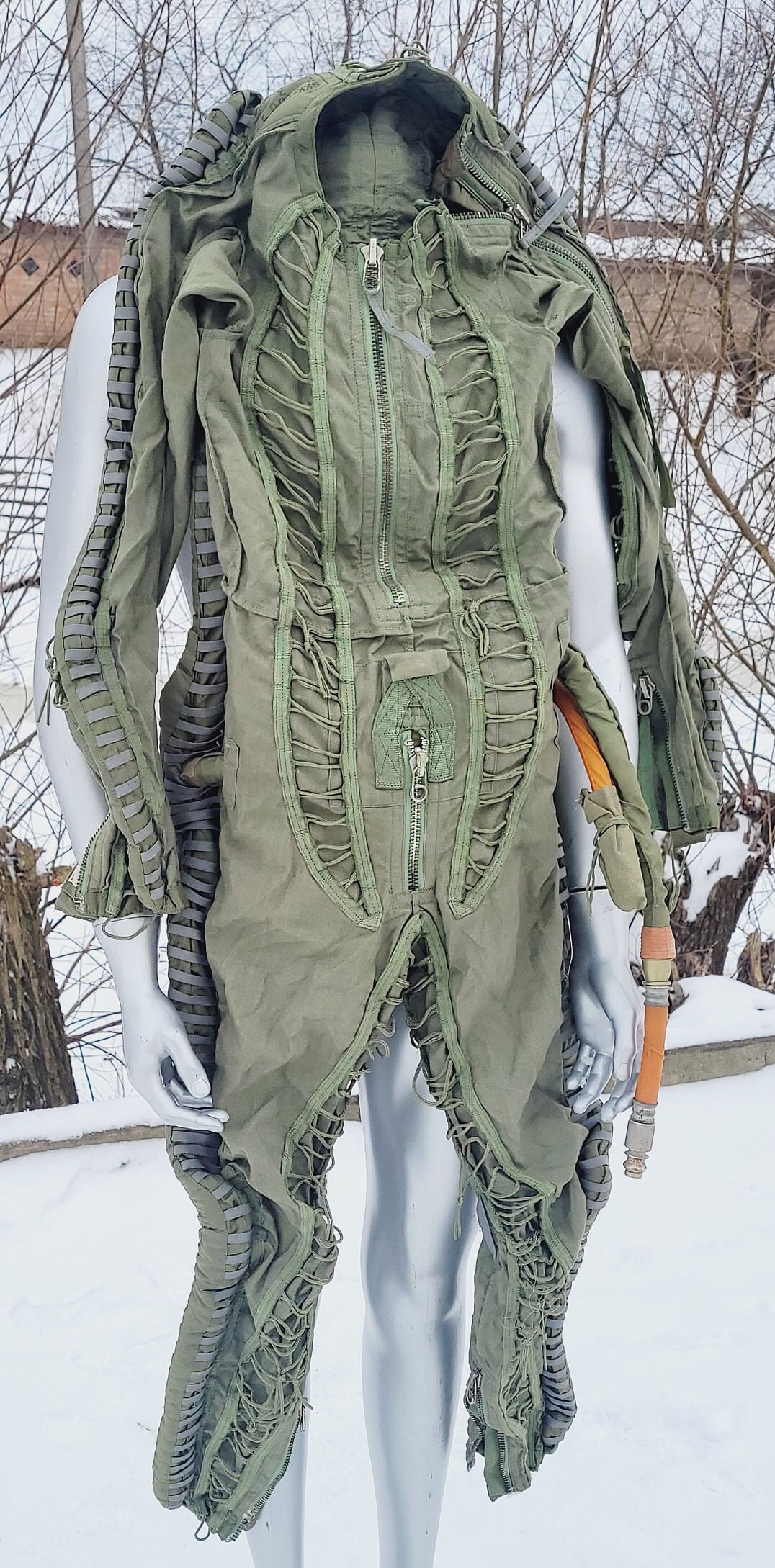 siva コー HVW-CLT/FLIGHT SOUIT LONG COAT