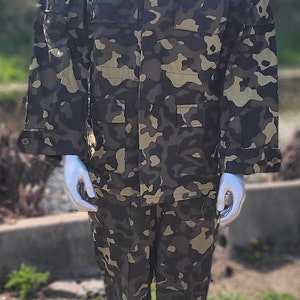 Military summer camouflage uniform 1990s