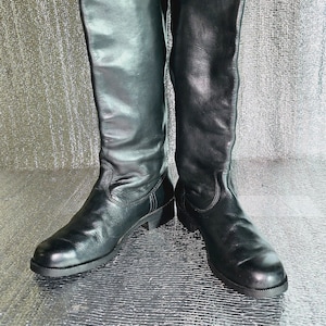 Militärleder-Chromstiefel aus dem 2. Weltkrieg, Rote Armee der UdSSR