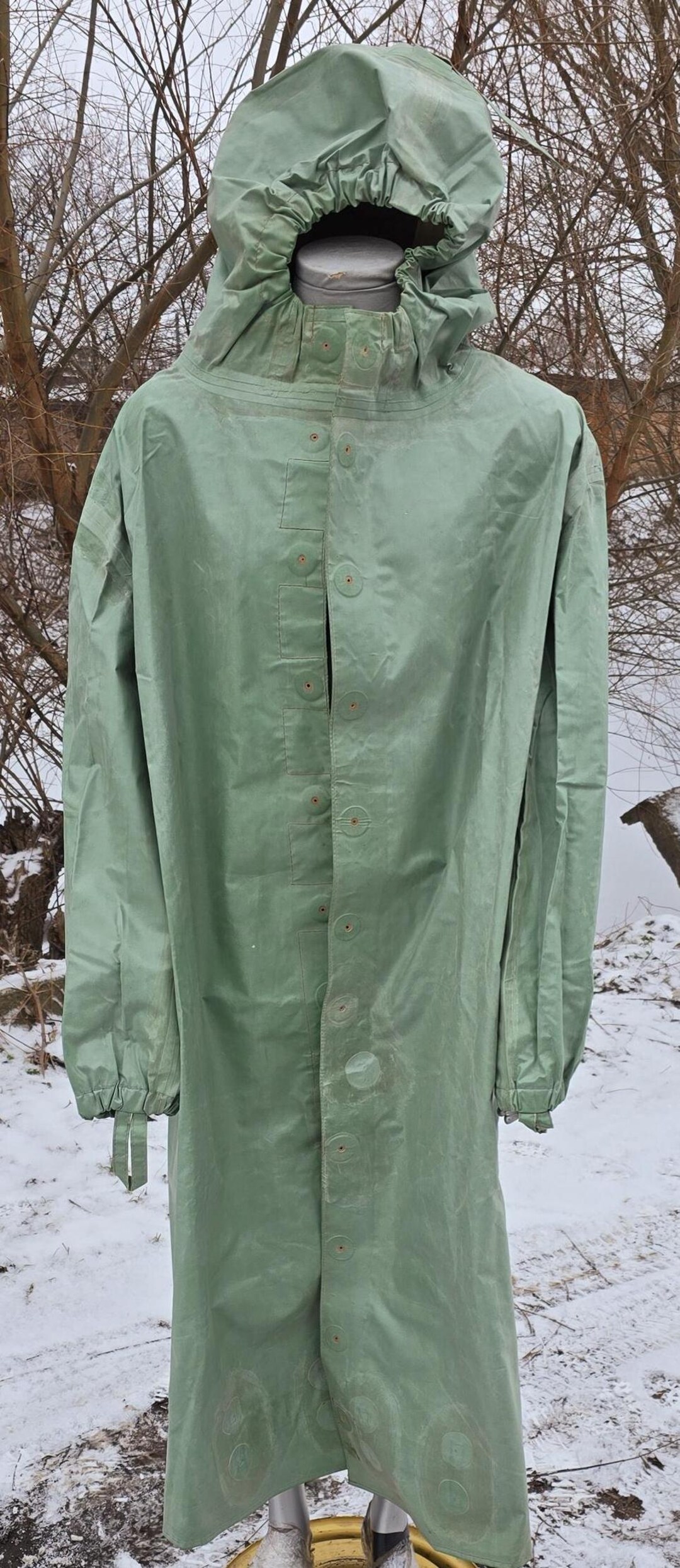 ジャケット・アウター 1970's \"Czech Military\" rubber rain coat 1970´s Czech Military rubber rain coat メンズ