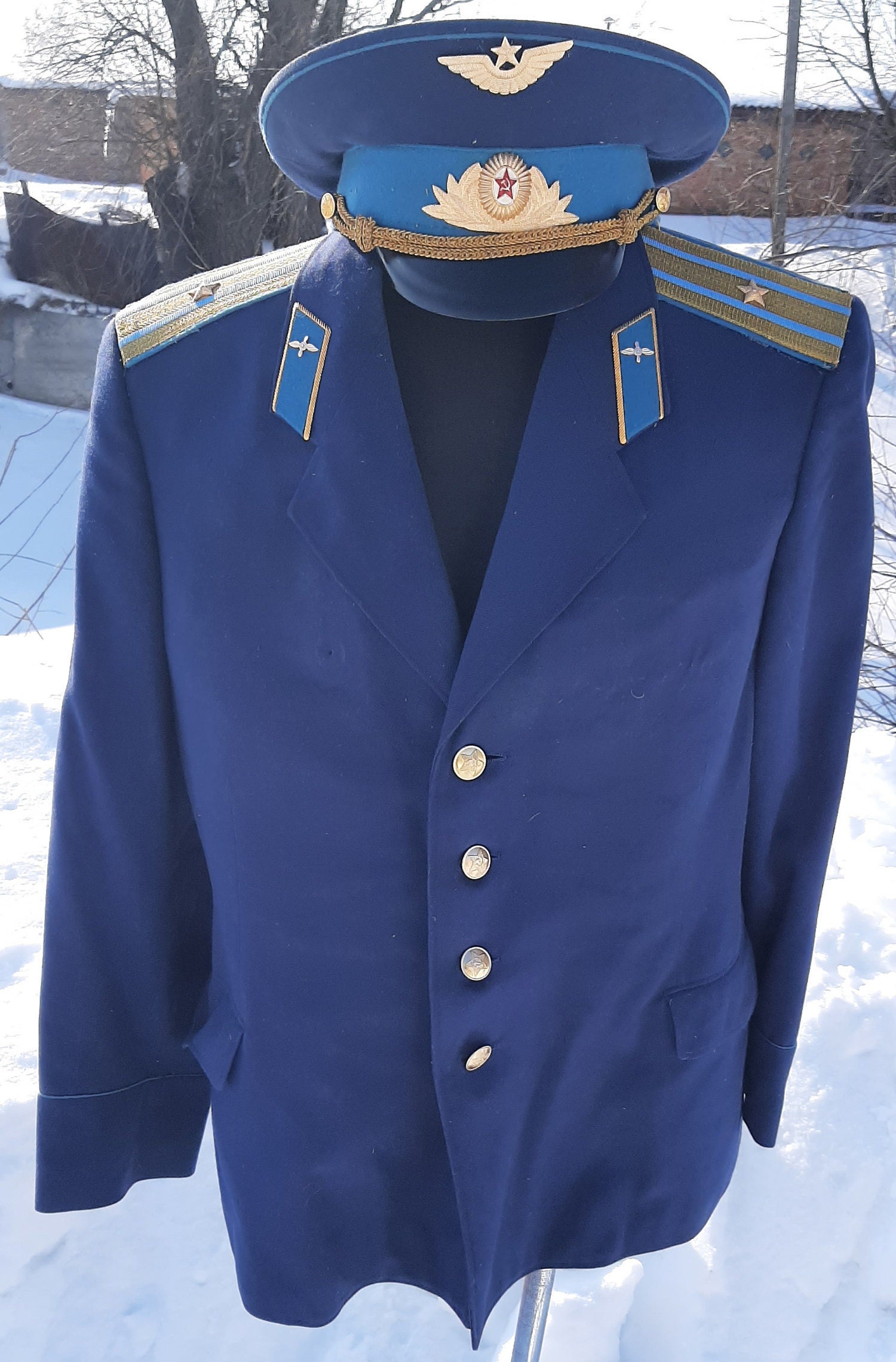 ソ連軍服パイロットソ連空軍帽 - Etsy 日本