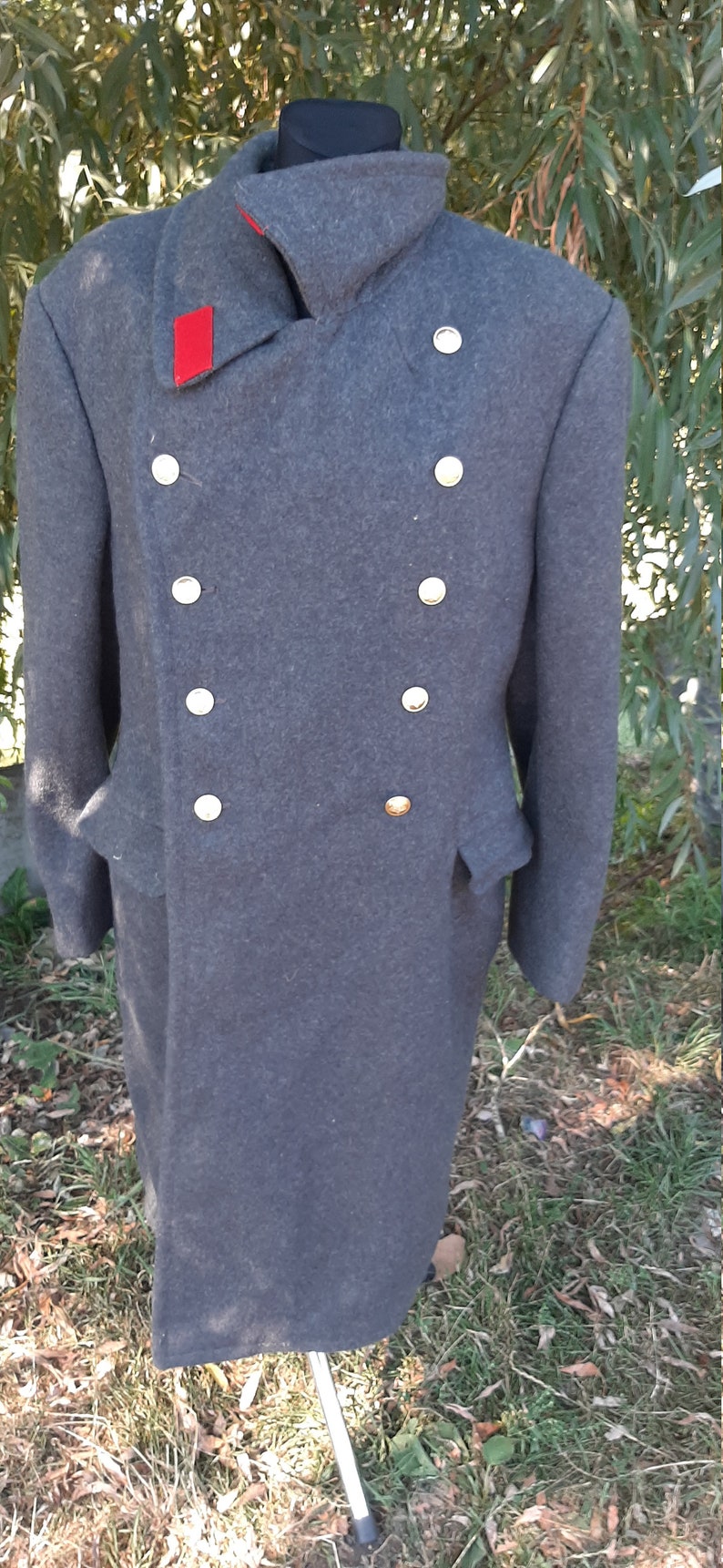 Russian Military Overcoat Coat Soviet Police USSR