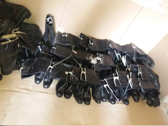 Military boots Officers high USSR