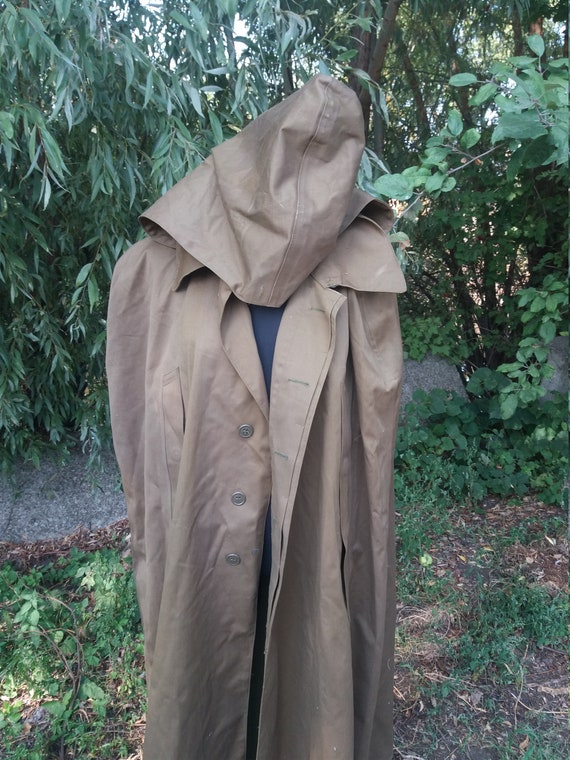 Officer Raincoat Cloak USSR - image 2