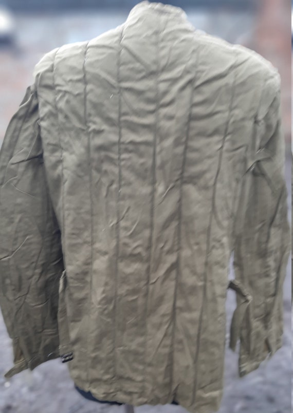 Soviet military jacket Telogreika FUFAIKA Ukraine… - image 10