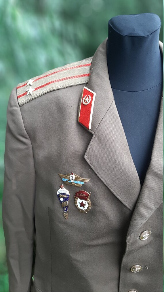 ソビエト・ウクライナ軍将校ジャケット・ソ連 - Etsy 日本