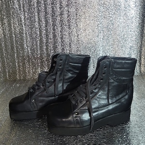 Vintage rare military boots for USSR Airborne Forces