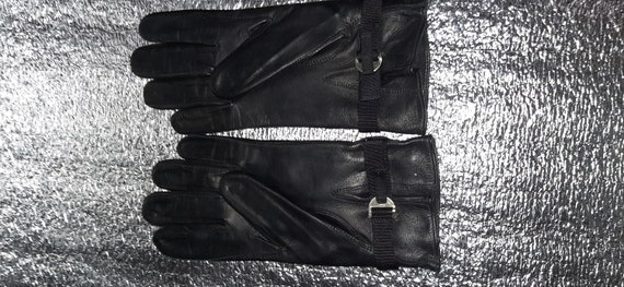 Vintage leather  gloves Soviet fighter pilots USSR - image 3