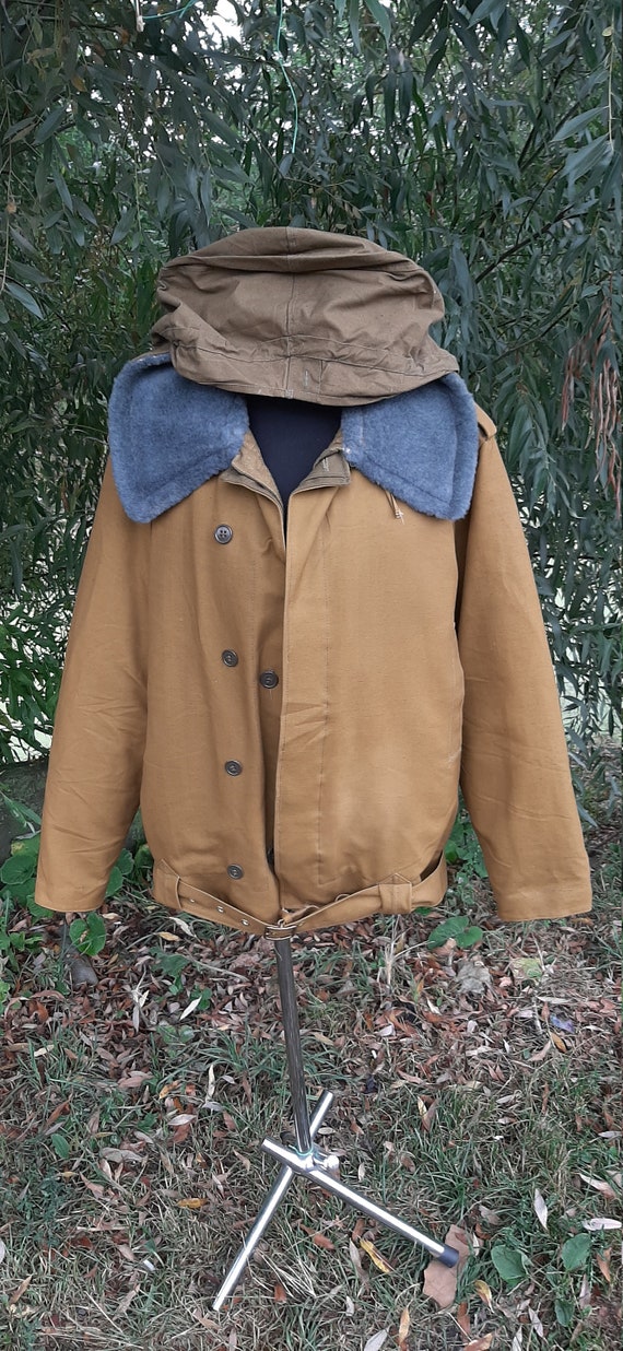 Russian Winter Jacket Soviet Army Tank Troops USSR