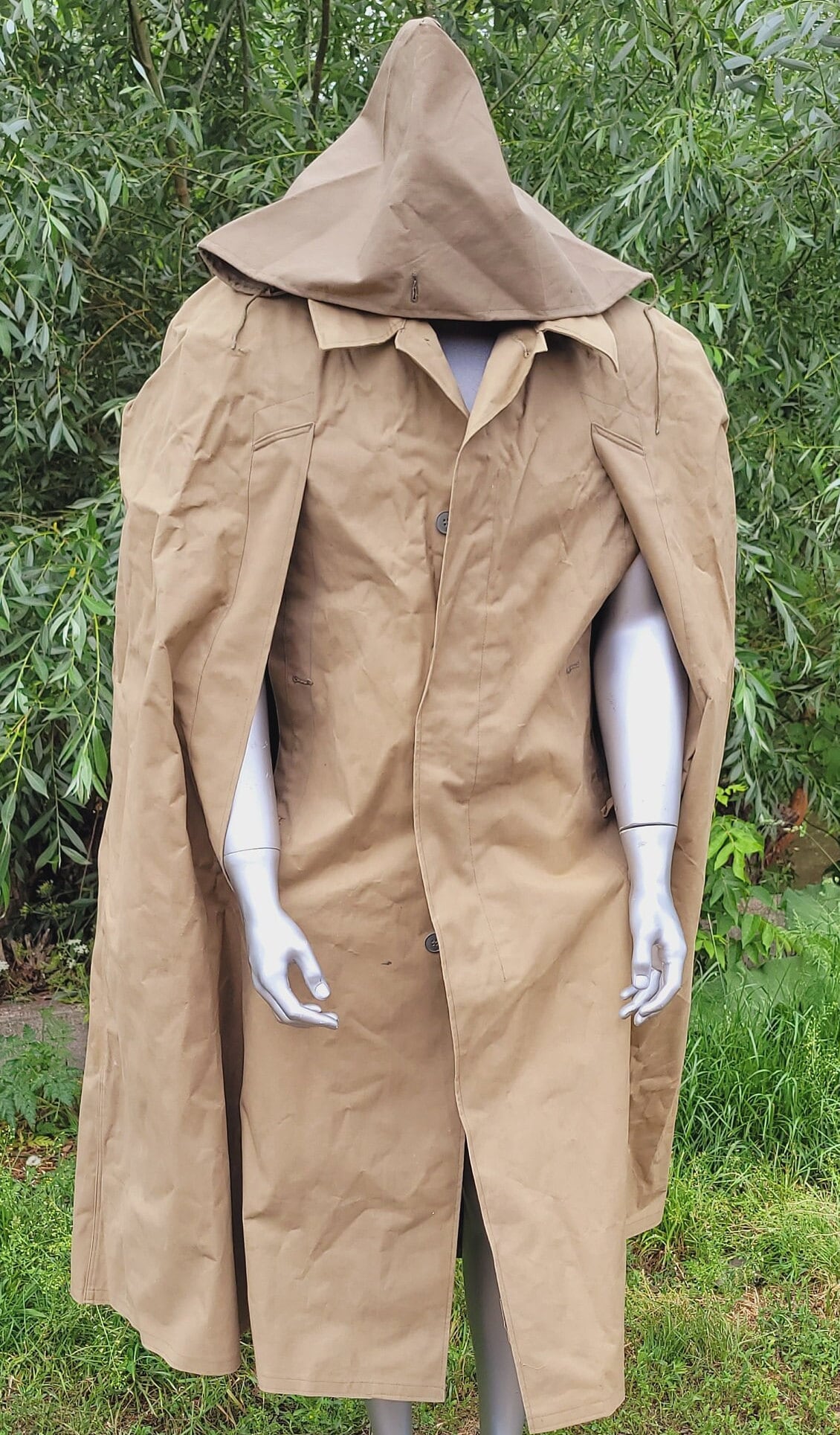 Vintage German Rare Rubberized Raincoat GDR Army - Etsy