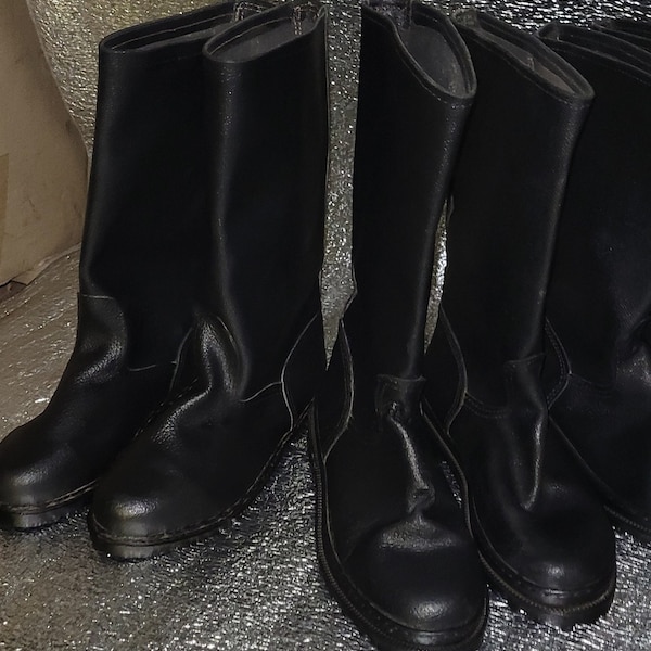 Ukrainian combat tarpaulin boots KIRZA