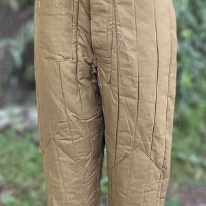 Vintage winter military pants Red Army USSR