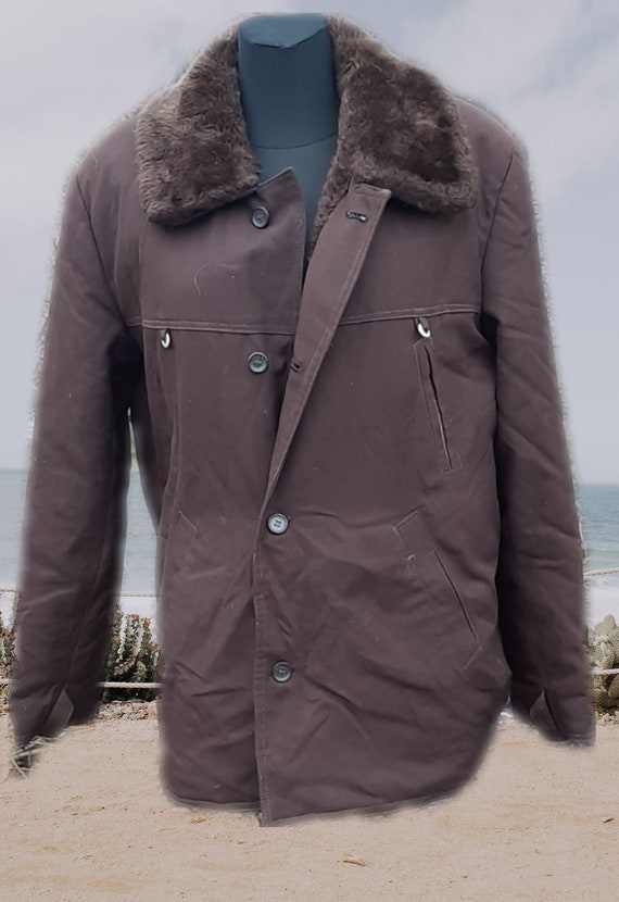 Vintage Soviet winter jacket USSR
