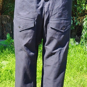 Vintage military pants USSR army tankman