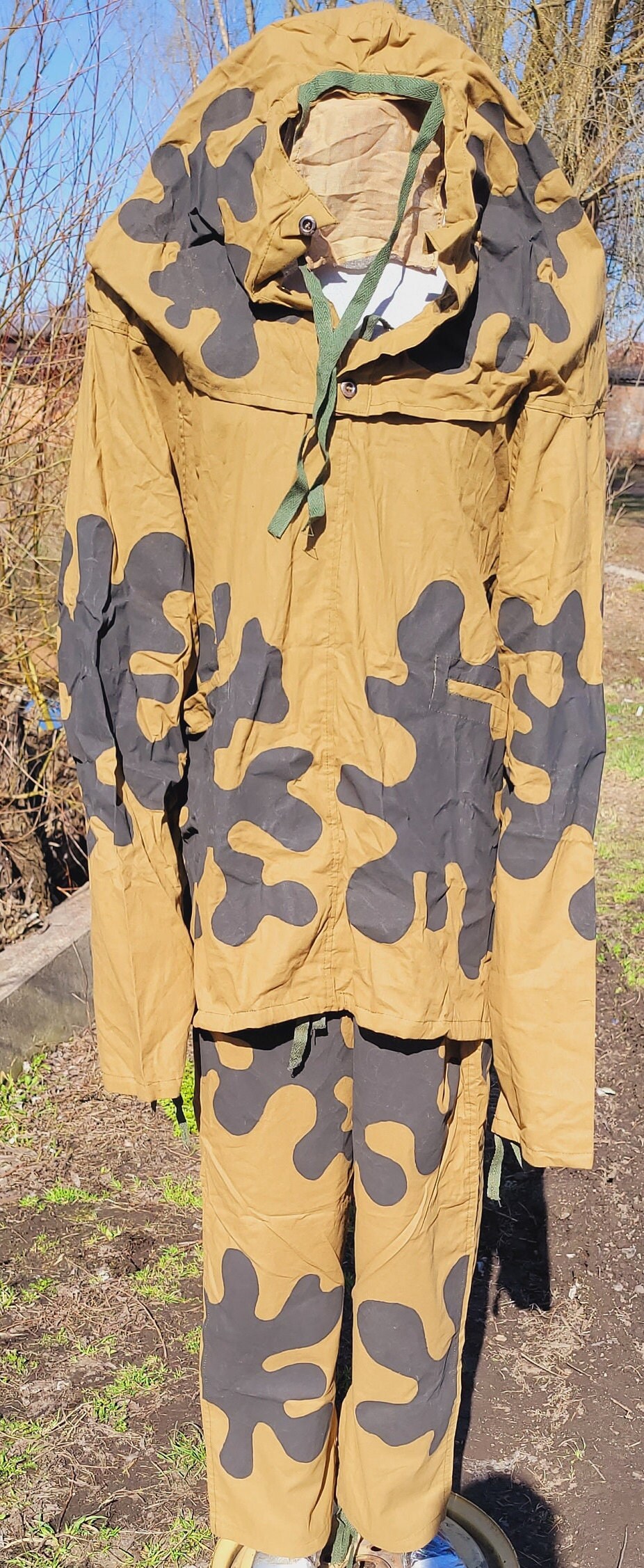 Deadstock】 30s 40s SOVIET AMOEBA CAMO Real 1942 Soviet Russia 