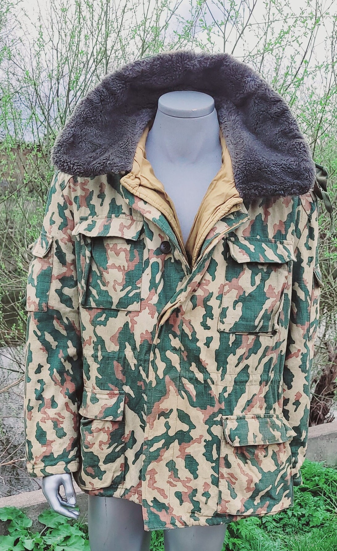 Monogram Camo Fleece Blouson - Ready to Wear