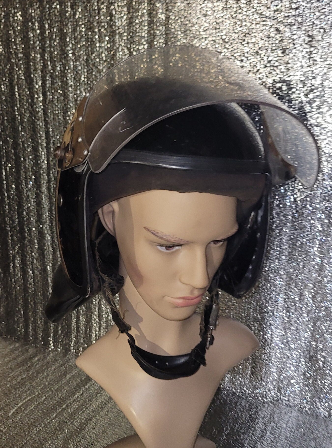 Vintage military with level protection helmet Ministry of Internal Affairs special forces USSR