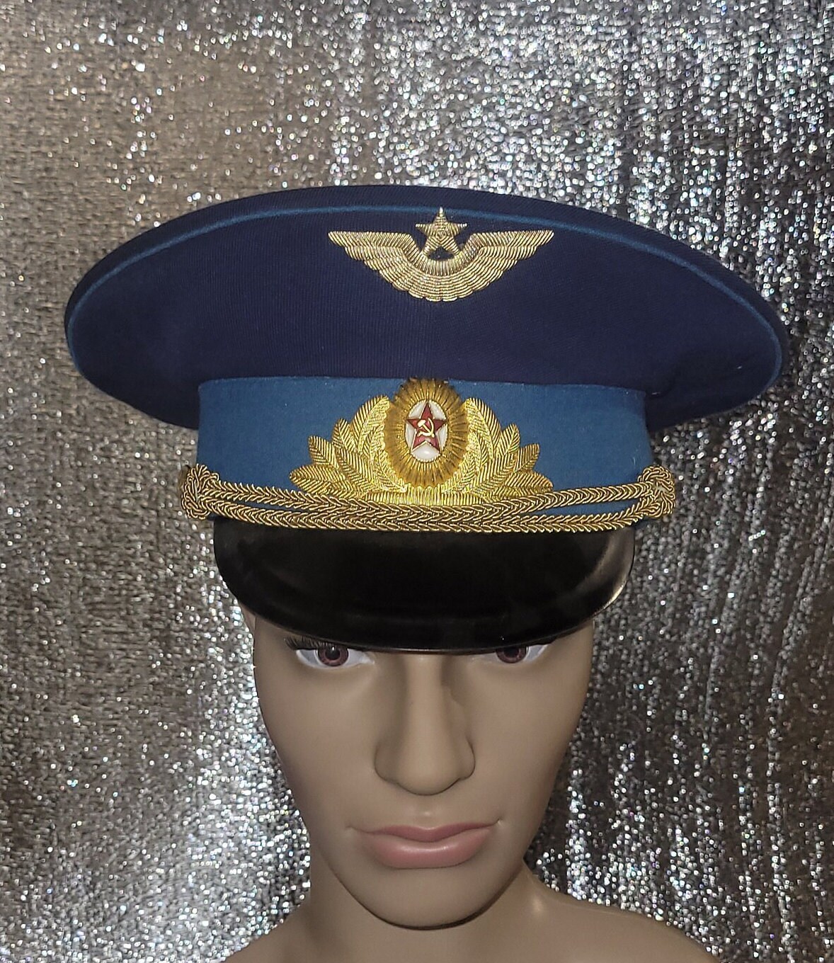 ソ連軍陸軍海軍空軍KGB警察ARMOR将校軍帽Soviet ussr army ソ連軍陸軍