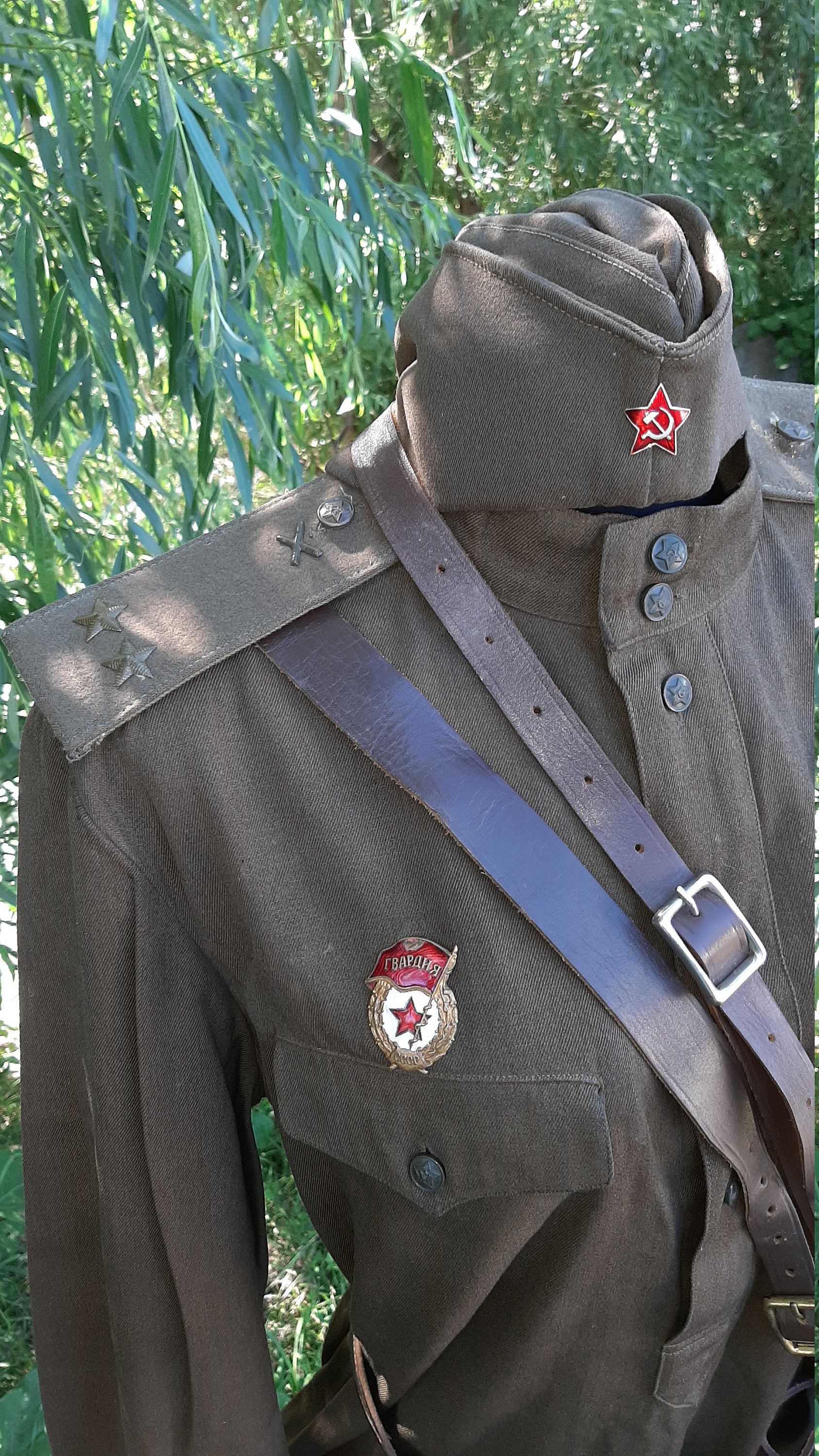 Sowjetische russische Armee Militär Bluse Tunika Gimnasterka | Etsy