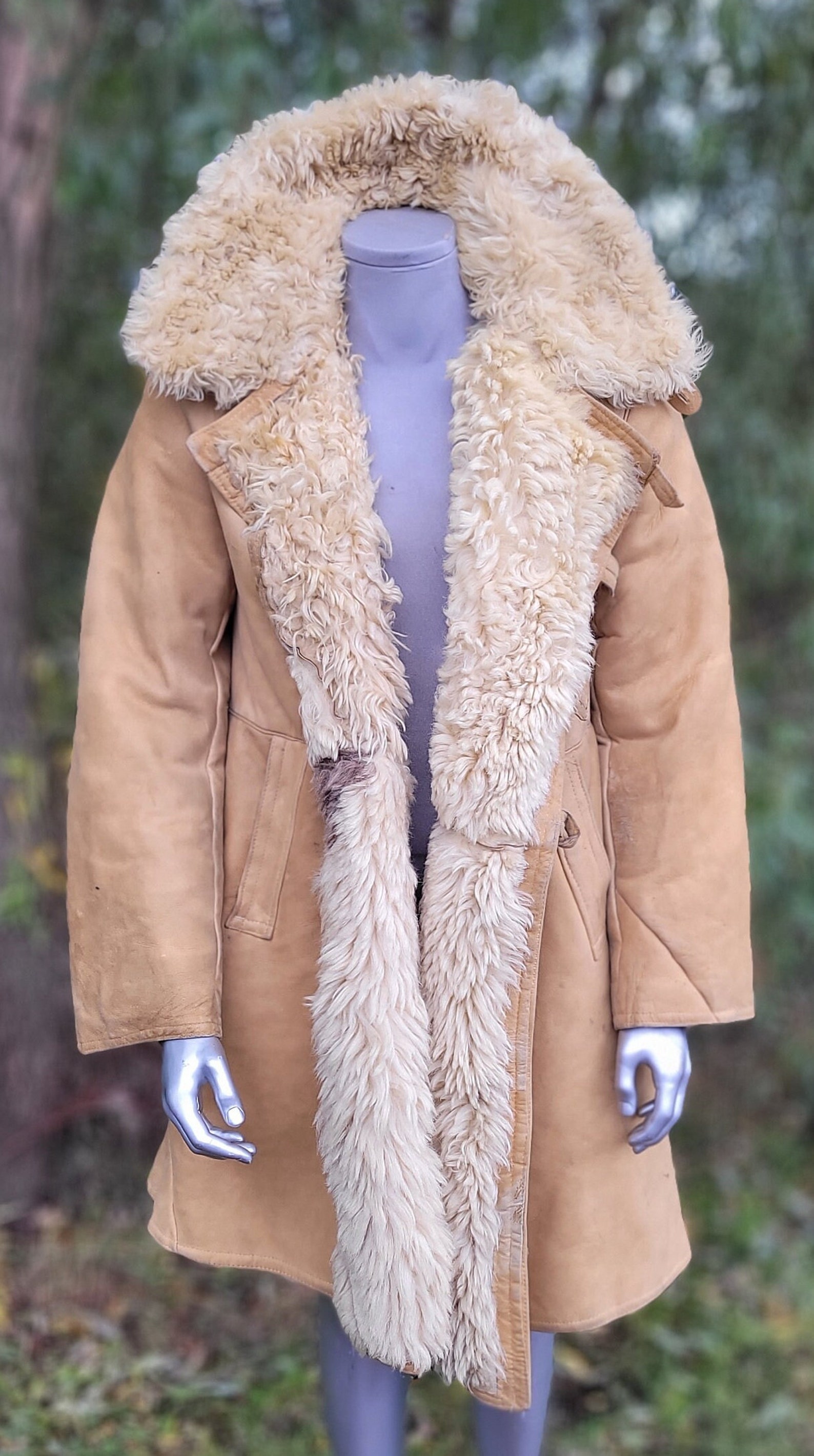 Vintage Military Fur Coat BEKESH Oviet Army USSR Etsy