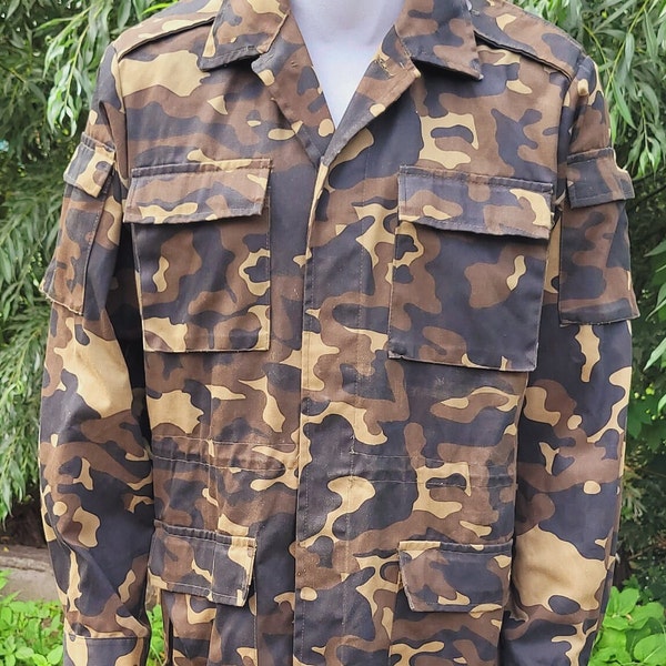 Original military camouflage tunic army 1990s