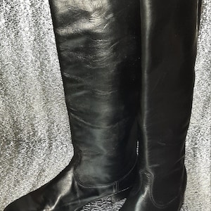 Vintage militärische Chromstiefel Armeeoffizier UdSSR