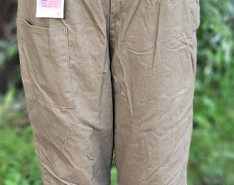 Pantalon à Bretelles Vintage URSS - Style Soviétique, Occasion En Très Bon état