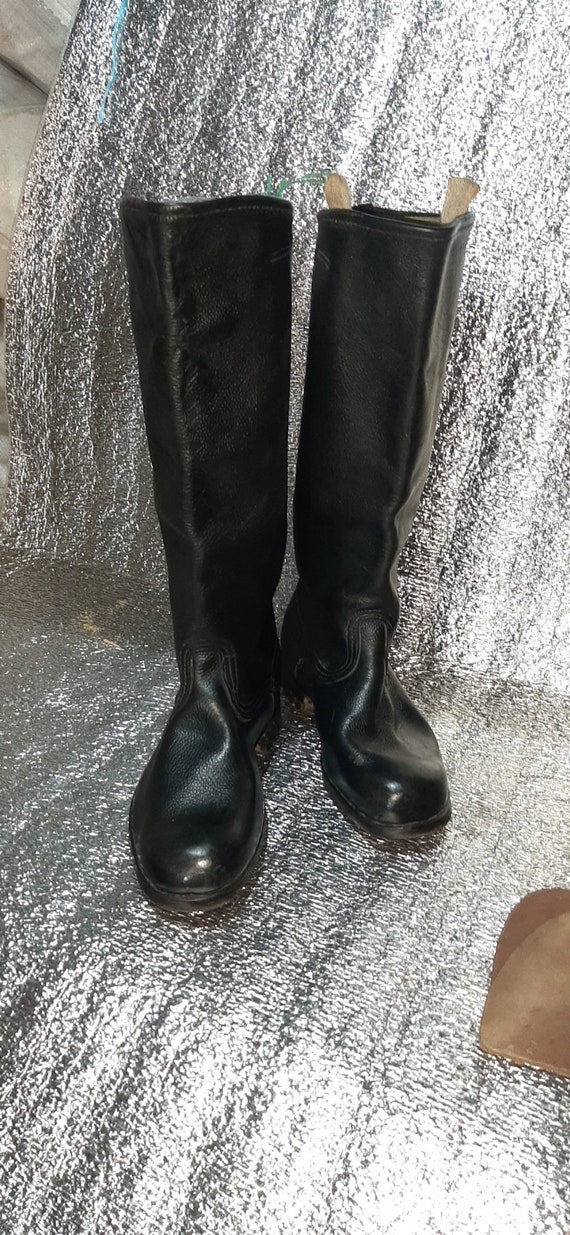 Military yuft officer boots USSR