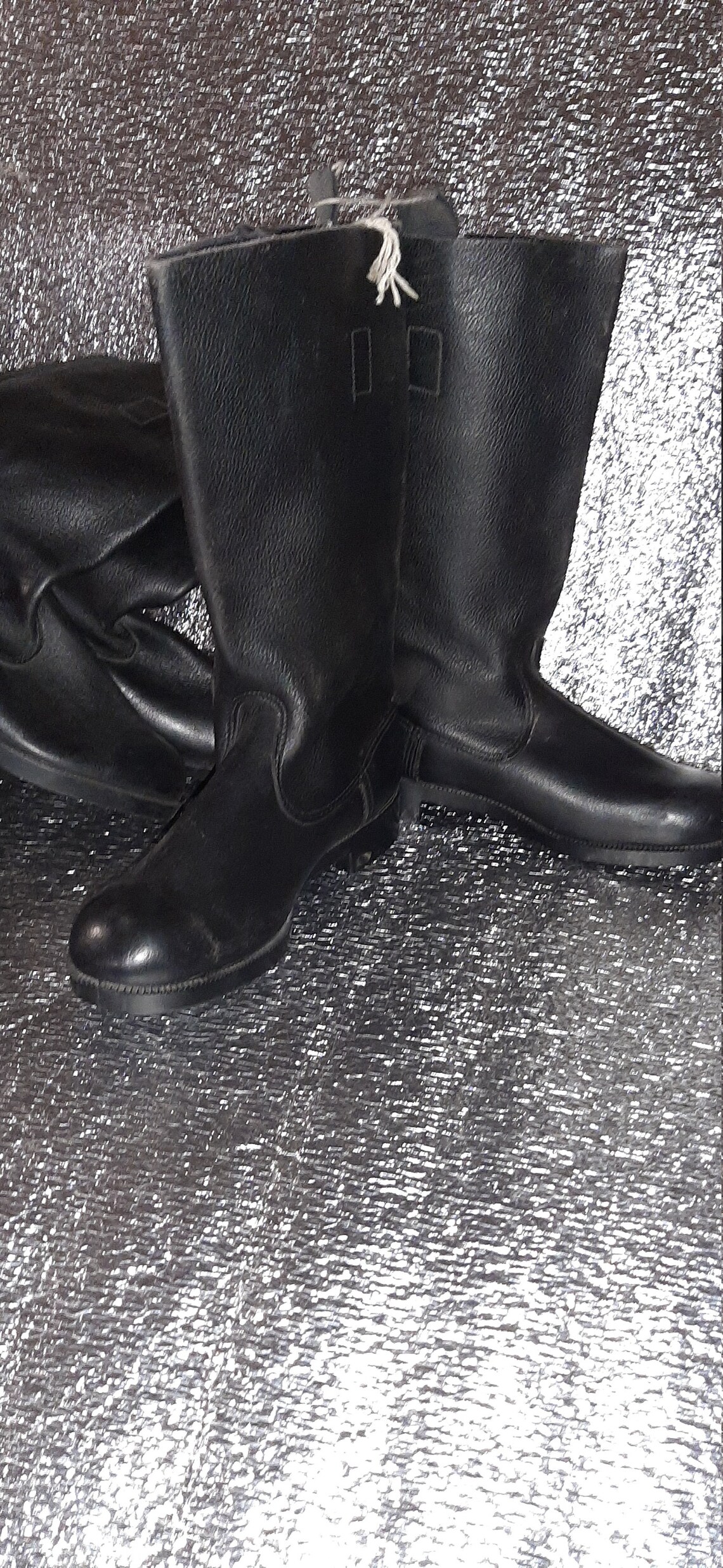 German Leather Boots Officers GDR Etsy Australia