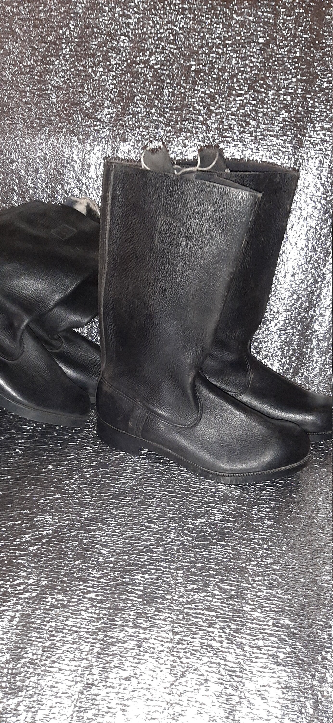 German Leather Boots Officers GDR Etsy Australia