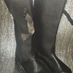 Militärische Planenstiefel der Armee der 1980er Jahre