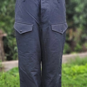 Vintage winter army military pants tanker USSR army