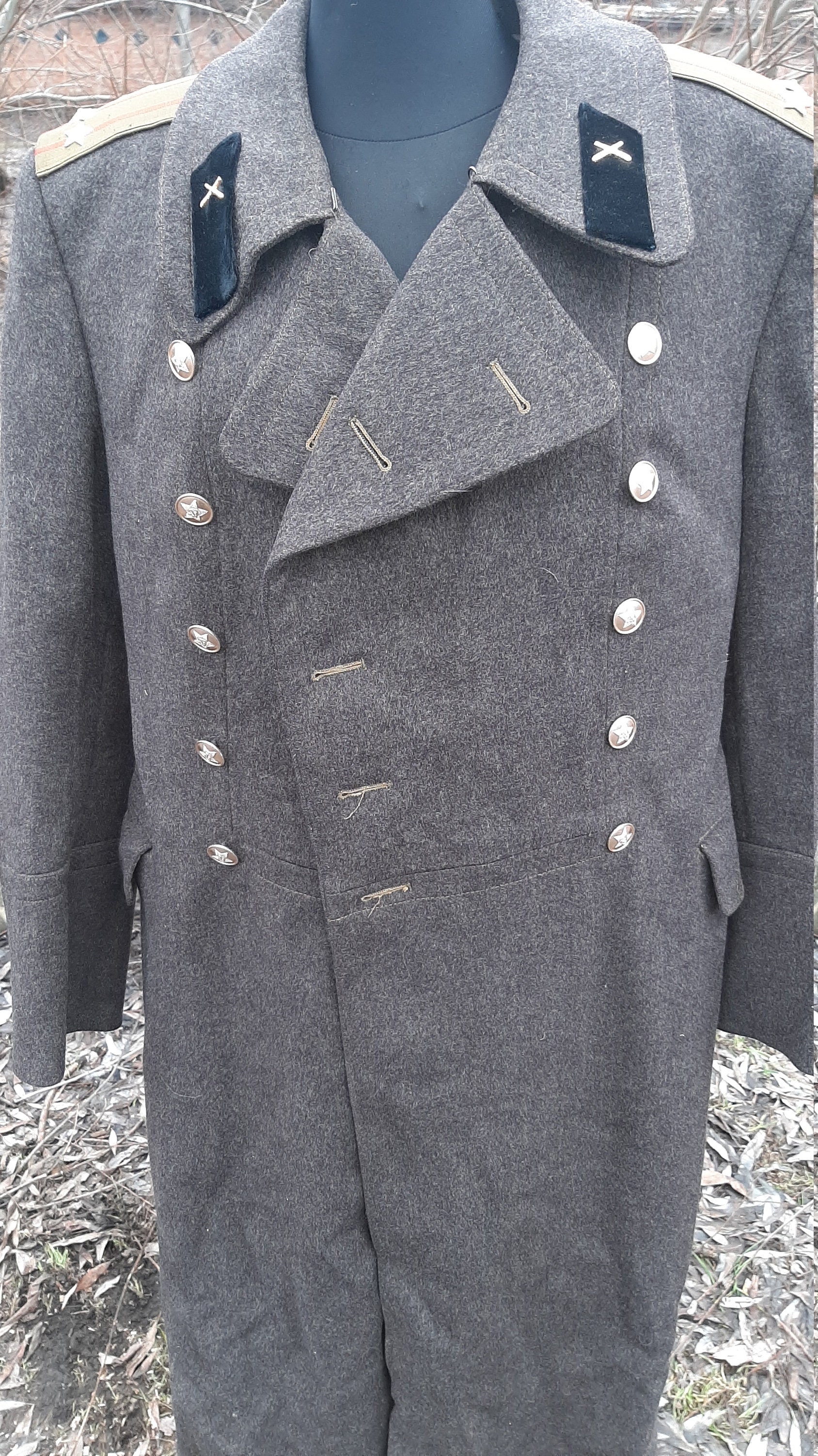 GHbM REVERSIBLE MILITARY COAT OVY 大藤 GHbM REVERSIBLE MILITARY COAT OVY 大藤 GHbM REVERSIBLE
