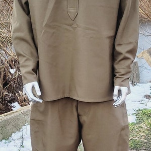 Vintage military uniform tunic and riding breeches Red Army USSR