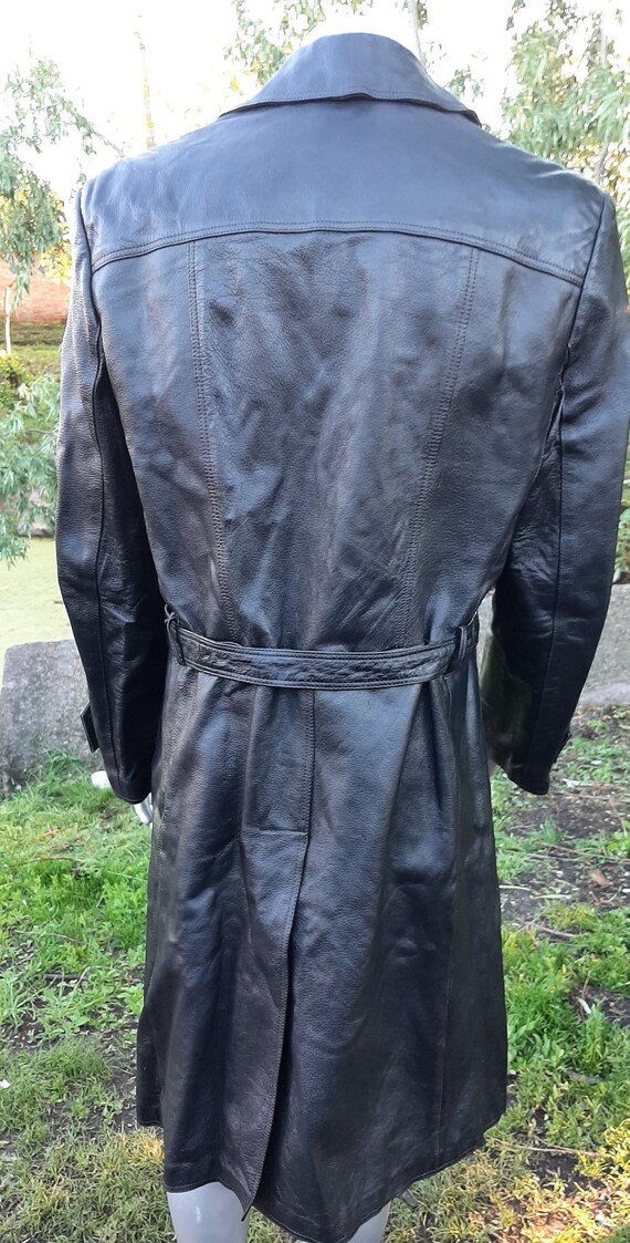 soviet leather coat