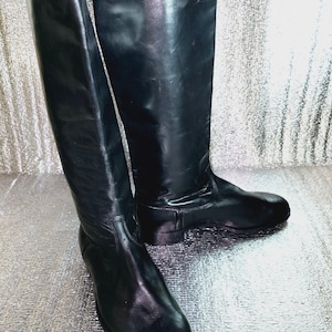Militärleder-Chromstiefel aus dem 2. Weltkrieg, Rote Armee der UdSSR