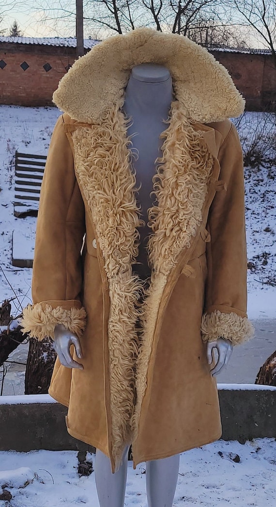 Military winter coat Bekesh Soviet Army 