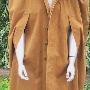 Vintage military original rubberized raincoat cap Red Army USSR