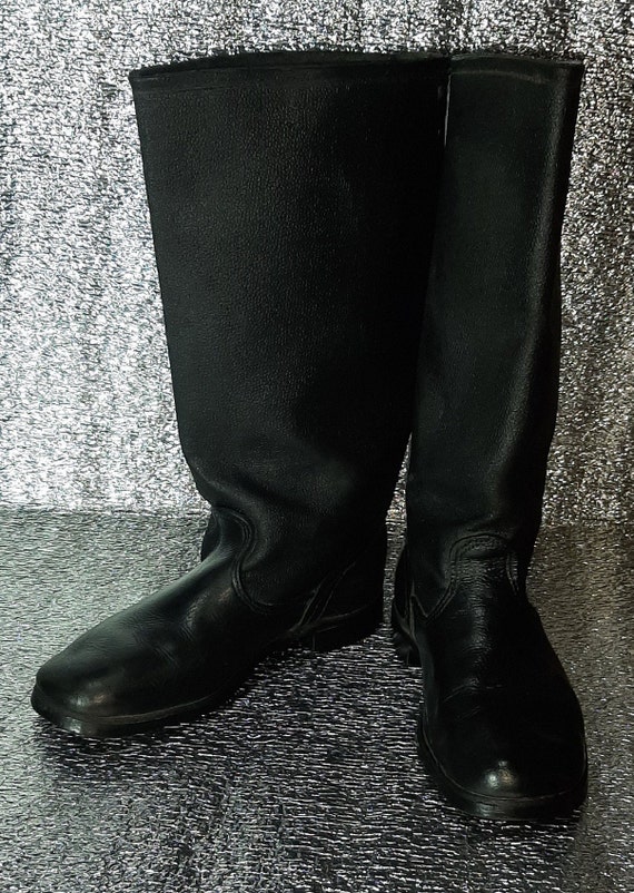 Vintage Military Boots Red Army USSR Etsy